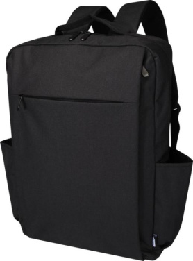 Logotrade promotional giveaways photo of: Libra 15” GRS recycled laptop backpack 15L